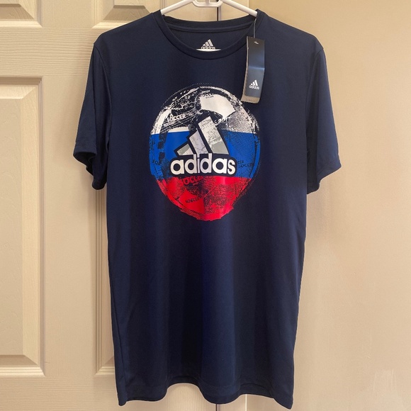 Adidas Other - Adidas Soccer Athletic Tee Youth XL NWT